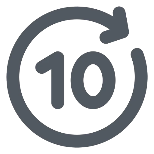 ten-years-experience-badge