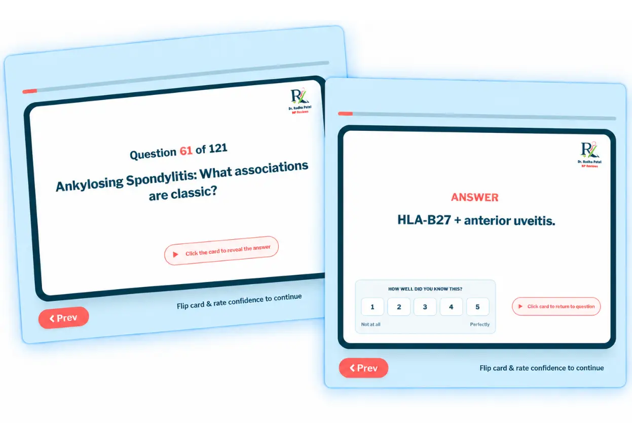 flashcard-5-question-and-answer-radha-patel-np-reviews