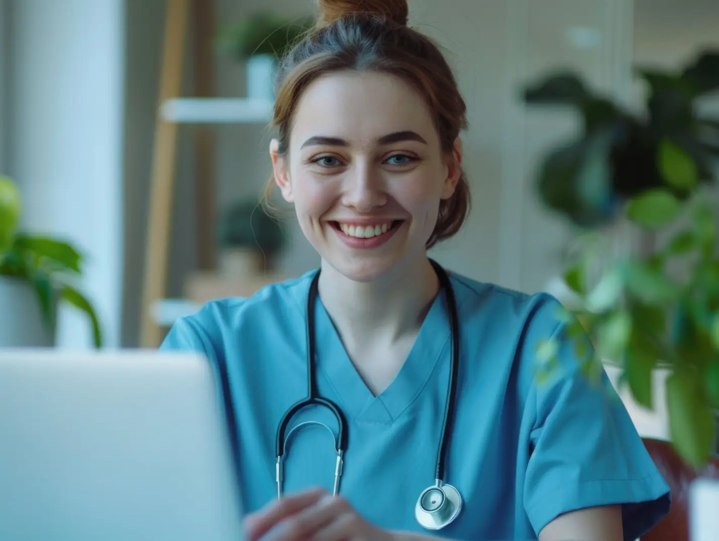 happy-female-nurse-at-work-radha-patel-np-reviews